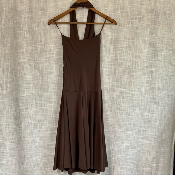 Michael Kors Made in Italy Twist Halter Dress - Picture 5 of 9
